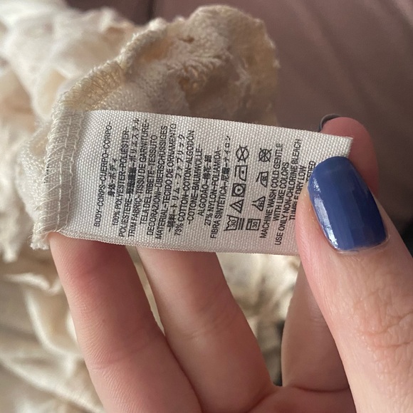 free people lace top - Picture 4 of 4